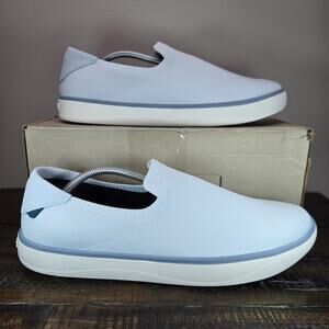 Vessi Boardwalk Slip On Mens Size 13 Waterproof Shoes Sneakers Daydream Blue